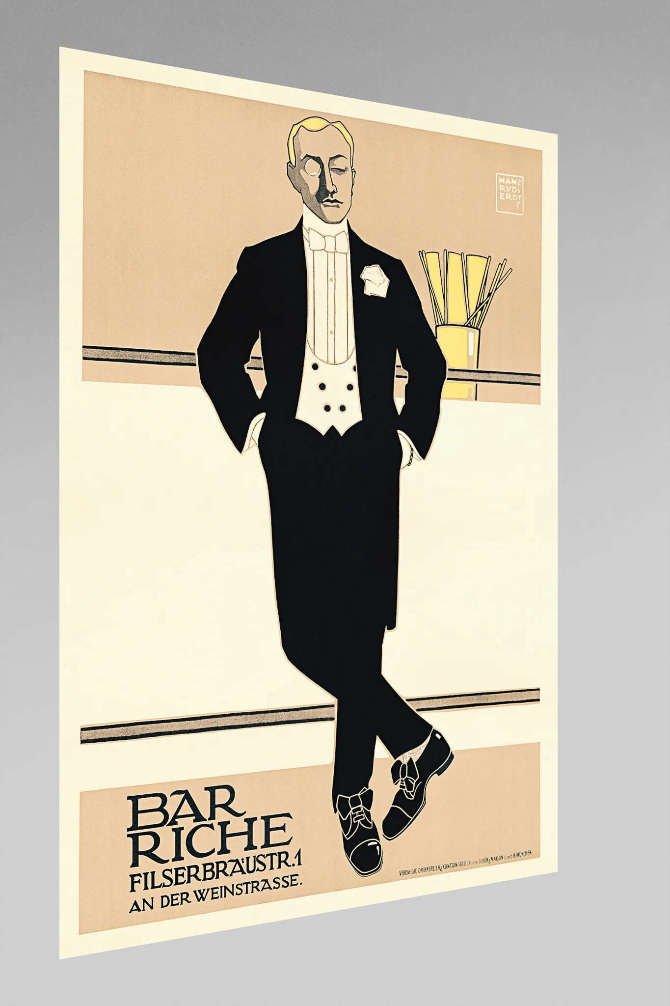 Bar Riche (1907) Torchon