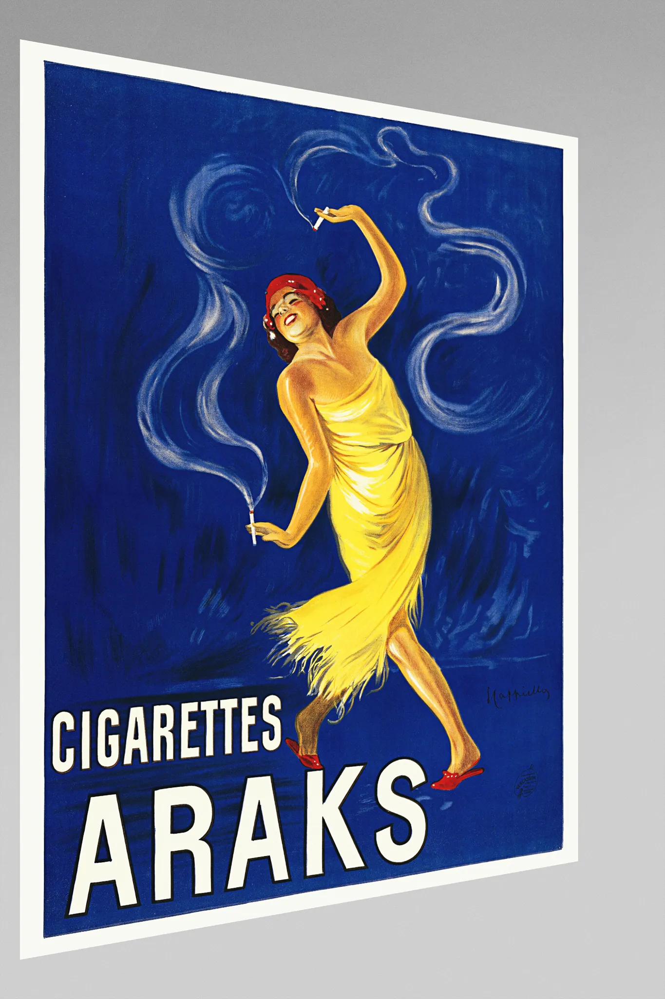 Cigarettes Araks (1925) Torchon